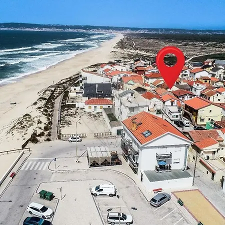 Front Beach Terrace Figueira Flat Apartment Lavos
